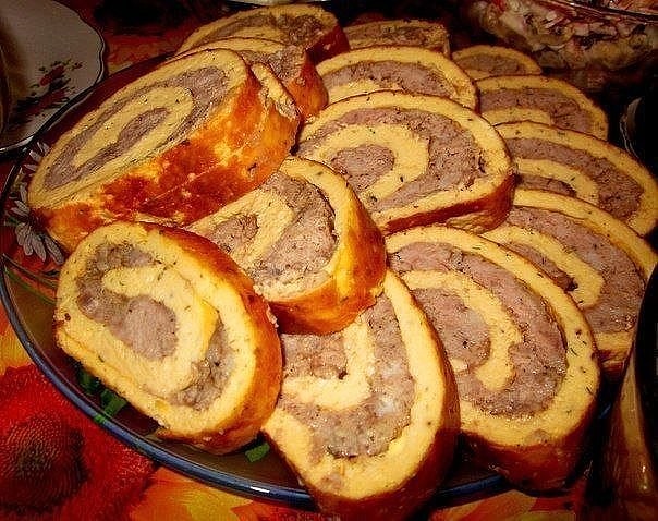 Рулетики мясные