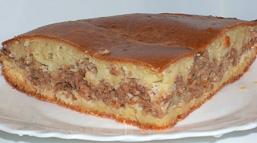Пирог с мясом