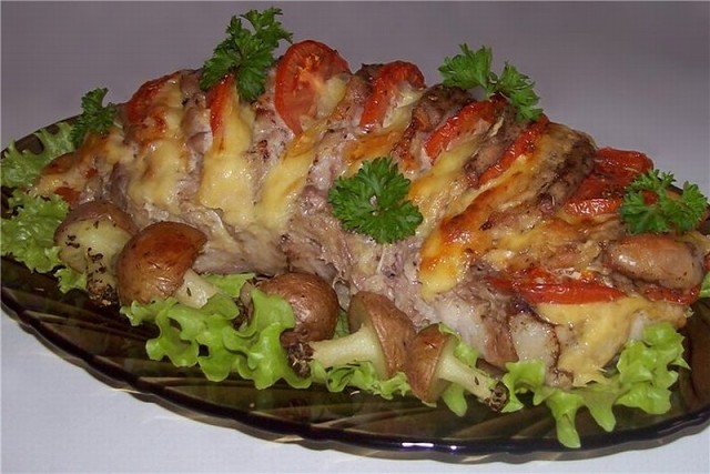 Мясо «Гармошка»