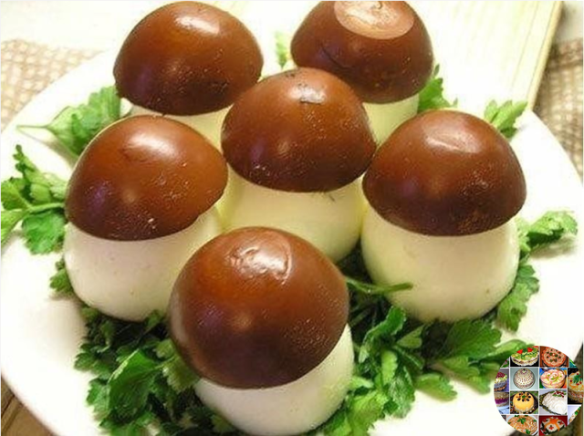 Закуска "Грибочки-боровички"